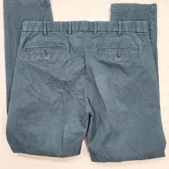 GAP Dusty BLUE Vintage Wash Slim Khakis - Picture 3 of 6
